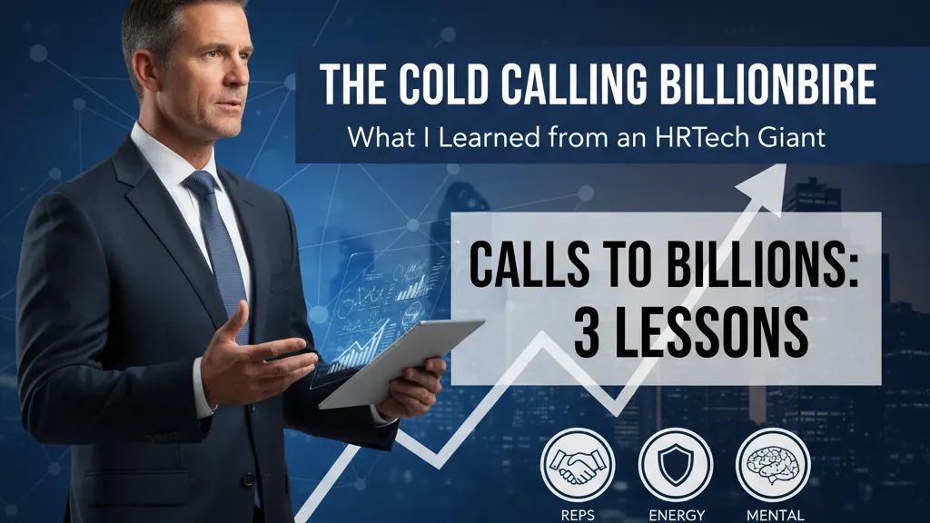 Thumbnail for The Cold Calling Billionaire: What I Learned from an HRTech Giant